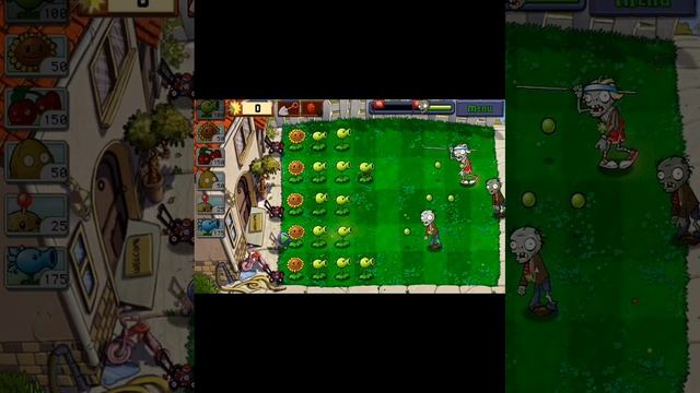 PvZ level 1-7 (пересъемка)