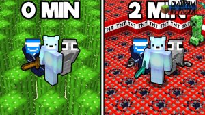 Minecraft, но Пол Меняется КАЖДУЮ МИНУТУ ⏱️🌍😱 l СМОТРИМ ПО-РУССКИ