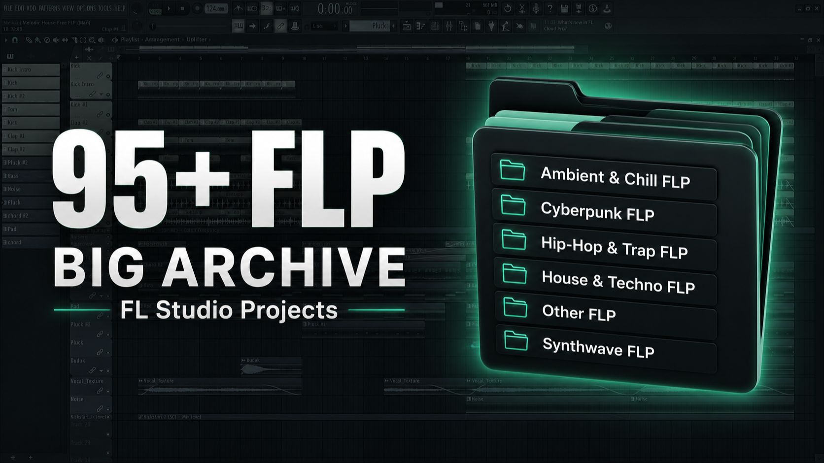 95+ FLP проектов для FL Studio | Архив для обучения и вдохновения смотреть онлайн