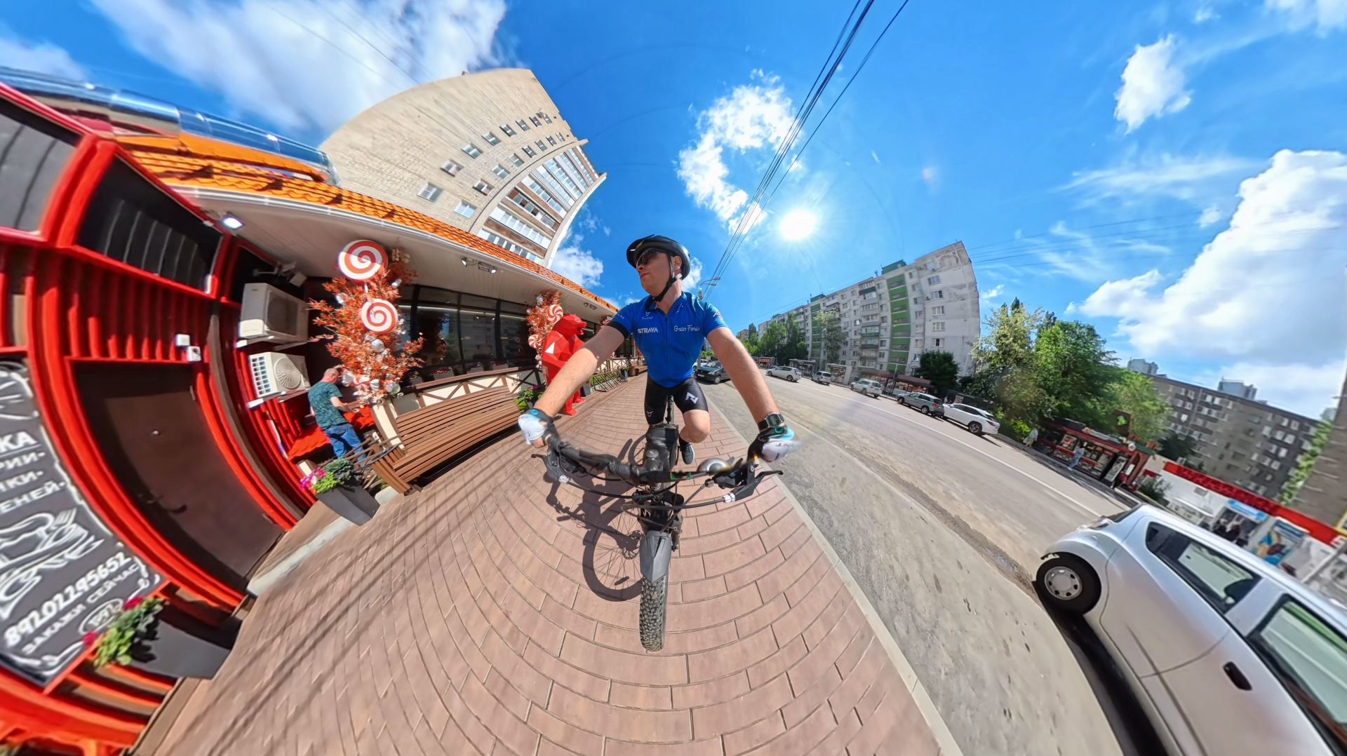 Велобонус №22. Первый выезд с Insta360 х5