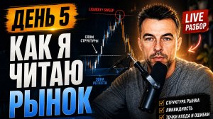 🔥 ДЕНЬ 5. Как я читаю рынок от А до Я