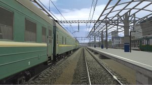 Пассажирский поезд №803Я Москва К - Калуга1.Расписание 2005 г. #trainz22