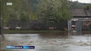 Сотрудники МЧС, работавшие на местах подтоплений в Усольском районе