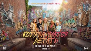 Котята учатся летать
