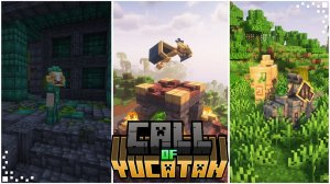 УЖАСНЫЕ БОГИ В МАЙНКРАФТ - Call of Yucatán ОБЗОР