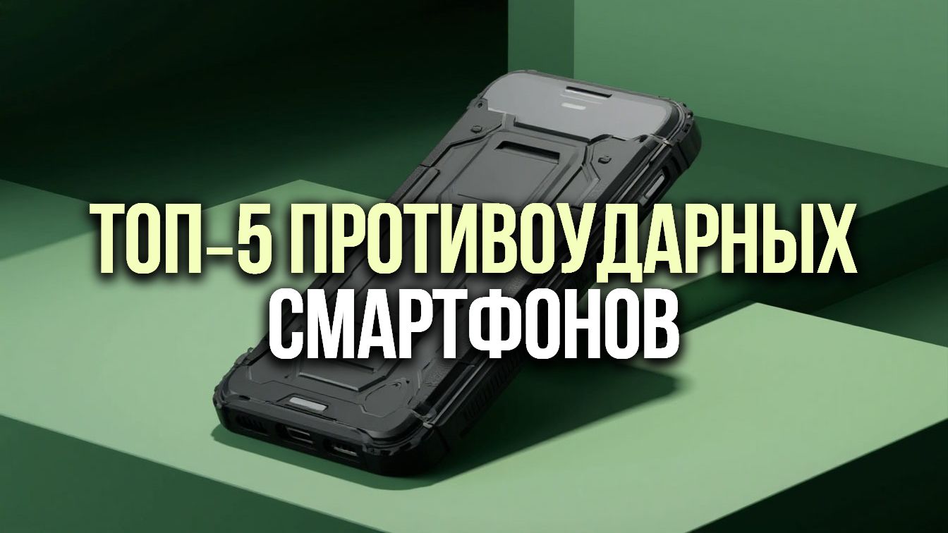 ТОП‑5 противоударных смартфонов — для экстремальных условий и активного образа жизни💪