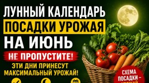 В эти дни сажать нельзя! Лунный календарь на июнь 2026. Лучшие и худшие дни для посадок