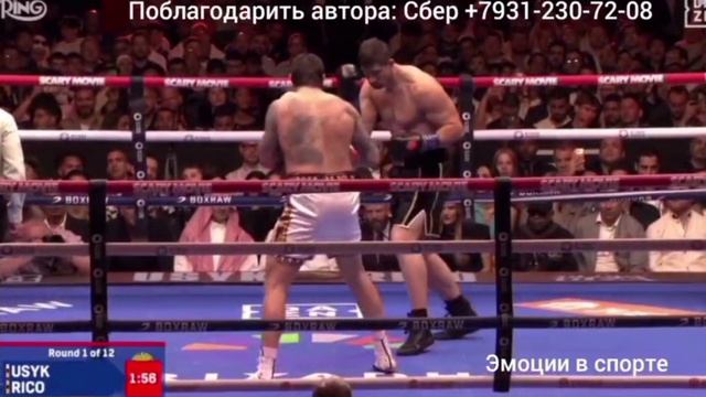 Александр Усик - Рико Верхувен, полное видео боксёрского супер-поединка за титул ЧМ по версии WBC из