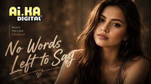 No Words Left to Say  - AI.KA Digital Singer