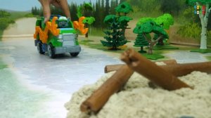 Пожарная машина Полицейская машина - игрушки Щенячий Патруль для детей.