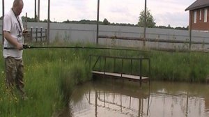 ГЛУБИНА ПРУДА СПУСТЯ 4 ГОДА, КОРМЛЮ РЫБ И НА РЫБАЛКУ...