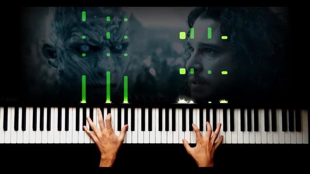 GAME OF THRONES THEME - Piano Tutorial смотреть онлайн