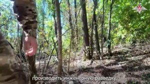 Боевая работа сапёров Новороссийского соединения ВДВ