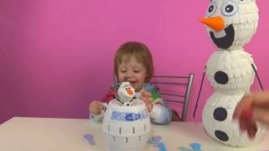 Обзор игры Pop-up Olaf frozen