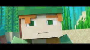 Война аксолотлов приключения Алекс и Стива — анимация Minecraft