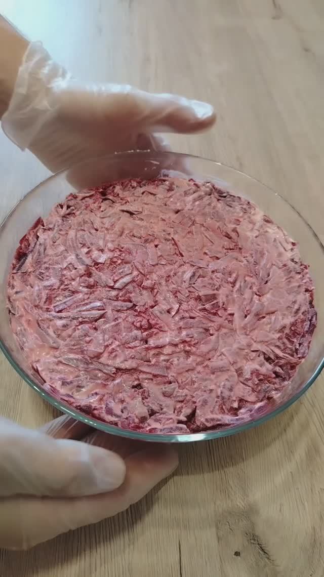 Селедка под шубой, классический рецепт