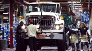 Американский завод по производству грузовиков: производство грузовиков Navistar International.