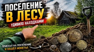 ПРИЕХАЛ НА СТАРОЕ ПОСЕЛЕНИЕ И СРАЗУ ПОШЛИ НАХОДКИ