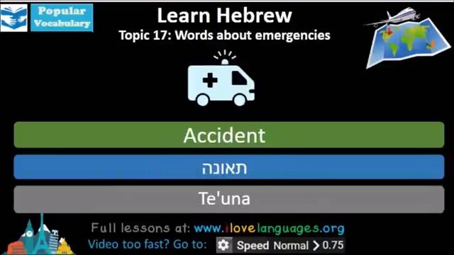 Learn Hebrew - 600 Most Important Words and Phrases! смотреть онлайн