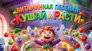 ВИТАМИННАЯ ПЕСЕНКА : КУШАЙ И РАСТИ | МУЛЬТОПИЯ | МУЛЬТИКИ И ПЕСНИ ДЛЯ ДЕТЕЙ 2К VERSION
