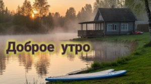 С добрым воскресным утром. Шикарная музыкальная открытка.