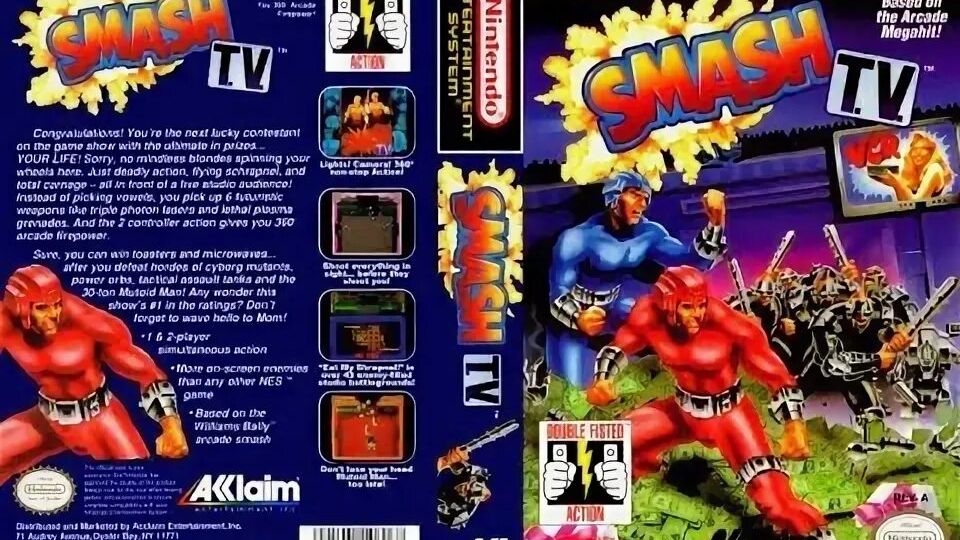 Smash TV (NES) смотреть онлайн