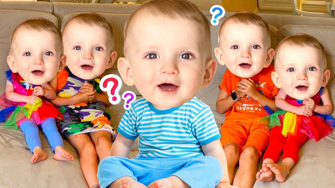 История о масках Five Kids Маленькие дети + другие детские видео и песни