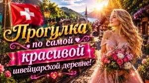 Простая жизнь в швейцарской сельской местности — расслабляющая прогулка по самой красивой швейцарск