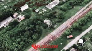 🔥Уничтожение здания с расчётом БпЛА ВСУ в Харьковской области