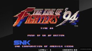 THE KING OF FIGHTERS 94 (Neo Geo). Прохождение. Отличный 2д файтинг старой школы.