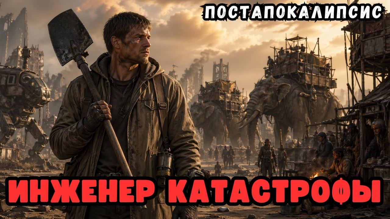 АУДИОКНИГА ПОЛНАЯ: ИНЖЕНЕР КАТАСТРОФЫ. ПОСТАПОКАЛИПСИС смотреть онлайн