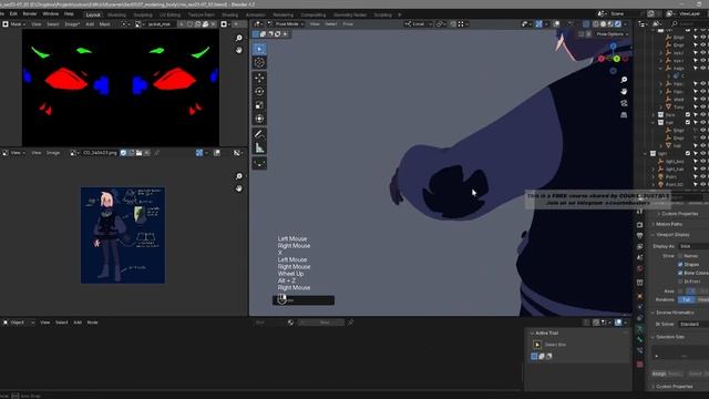 Coloso - A to Z of NPR Animation in Blender 25-5. Modeling & Rigging Practice - Body 13 смотреть онлайн