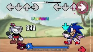 fnf snake eyes cuphead vs sonic