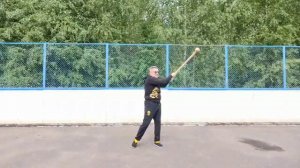 Разминка с деревянным колокольчиком для фитнеса