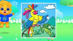 Детский развивающий мультфильм, пазлы, головоломка.
