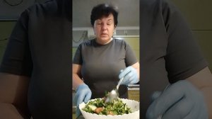 Нарезала ещё один салат 🥗