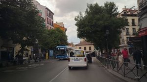 Испания. Поездка по центру Мадрида в формате 4К