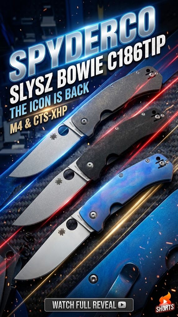 Нож Spyderco Slysz Bowie C186TIP