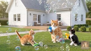 Котенок мечтает о пицце… пока мама-кошка не приготовит самую теплую домашнюю пиццу для с