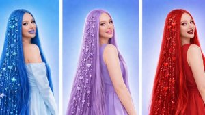 Борьба длинных волос! 💇♀️ Смешные моменты и неудача красоты 😂