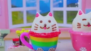 Мини‑десерт шаг за шагом стаканчик мороженого с OREO и декорированные мини‑тортики 🍰Видео детям