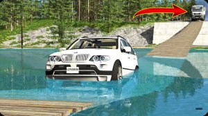 Автомобили против подвесных мостов — BeamNG Drive — 🔥 ULTIMATE Edition: Компиляция