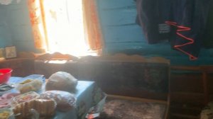 Приехали в родительский дом. Идет генеральная уборка с внутри и с наружи.