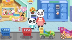 Малышка Панда 🐼 Супермаркет .Детские игры.