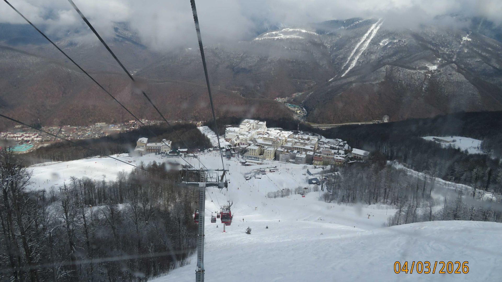 Дневное катание на Красной Поляне, март 2026 смотреть онлайн