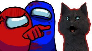 ГОВОРЯЩИЙ СУПЕР КОТ ВСЕХ ОБМАНУЛ В АМОНГ АС И ПОБЕДИЛ 🐱 ЧУДЕСА В КОСМОС 🐱 Among Us 🐱 #344