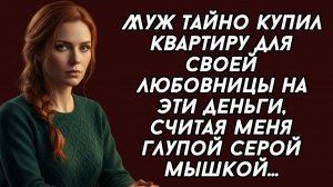 Истории из жизни|Муж купил квартиру для любовницы|Аудиорассказы|Аудиокниги|Реальные истории