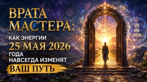Врата мастера. 25 мая изменит ваш путь.