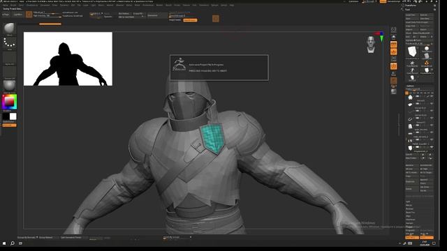 Стадия 5 (переход из ZB---Blender) + Навигация в блендер