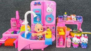 Распаковка Кухонного игрового набора! Обзор ярких игрушек! Яркие Мультики для детей смотреть!